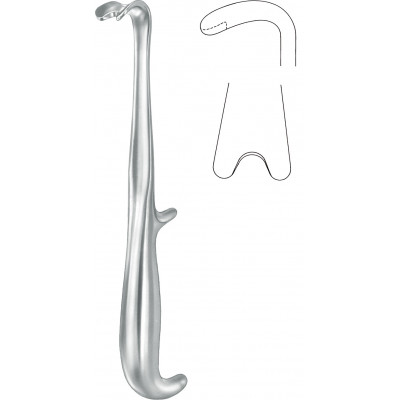 PROSTATE RETRACT., YOUNG, BULB, 22 CM