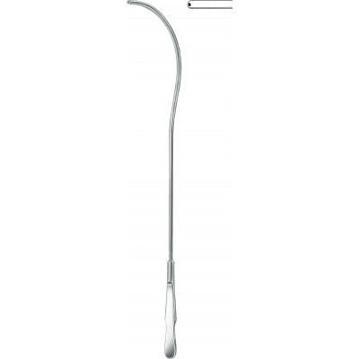 URETHRAL BOUGIE, GUYON, 17 CH, 26.5 CM