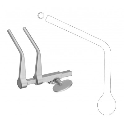 Distractor, Caspar, right, 13 cm