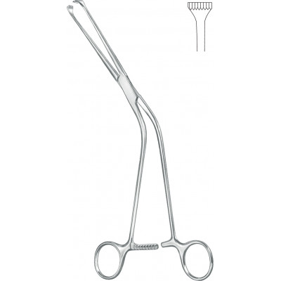 CAPSULE FORCEPS, MILLIN, 9X10 T., 22 CM