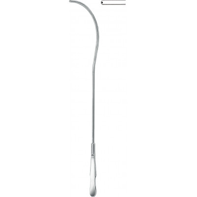 URETHRAL BOUGIE, GUYON, 21 CH, 26.5 CM