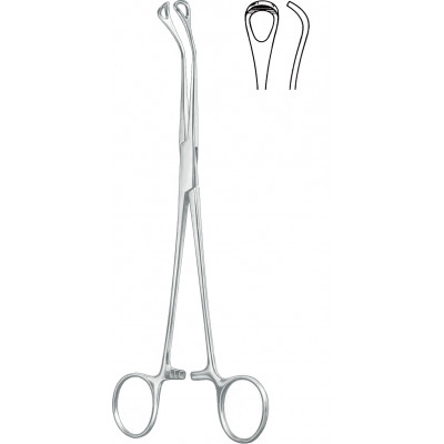 GALLSTONE FORCEPS, MAYO-B., CVD., 21 CM